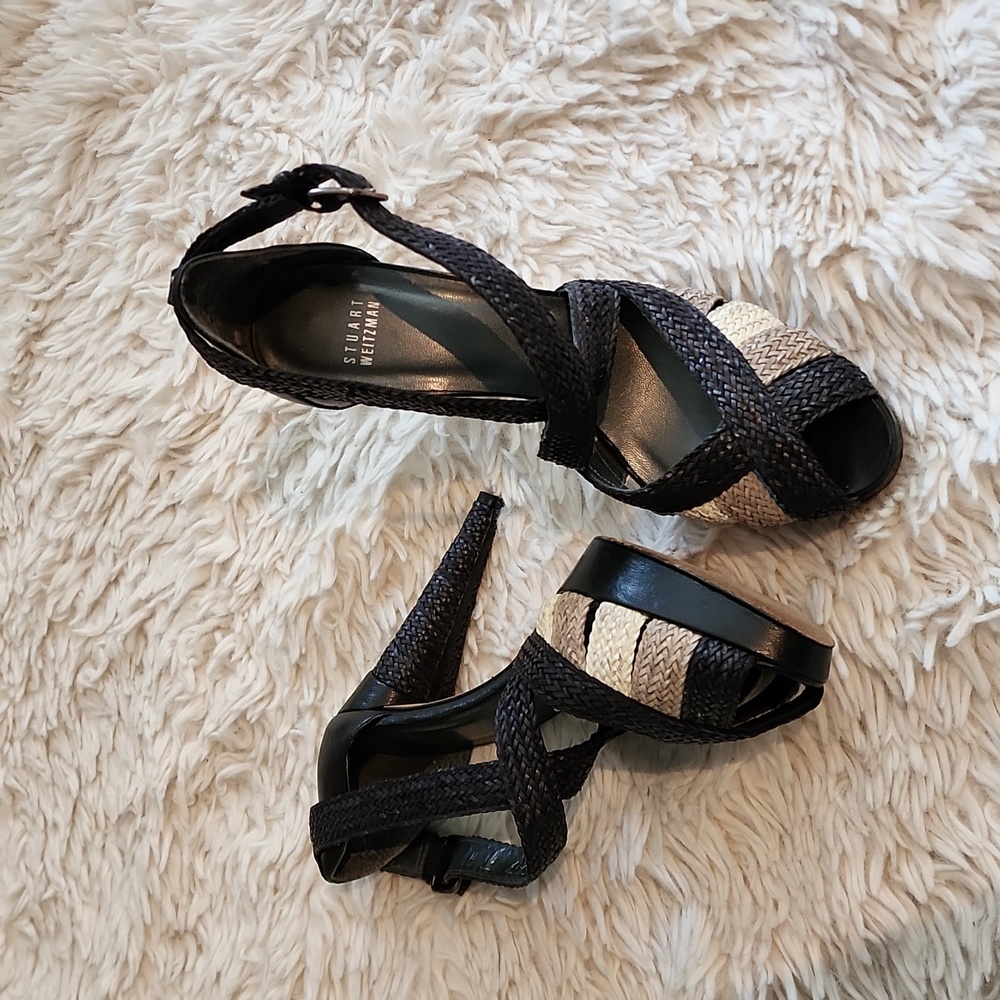 Stuart Weitzman heel sandals size 10